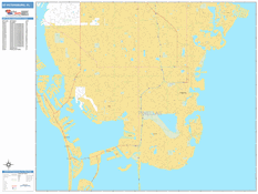St. Petersburg Digital Map Basic Style